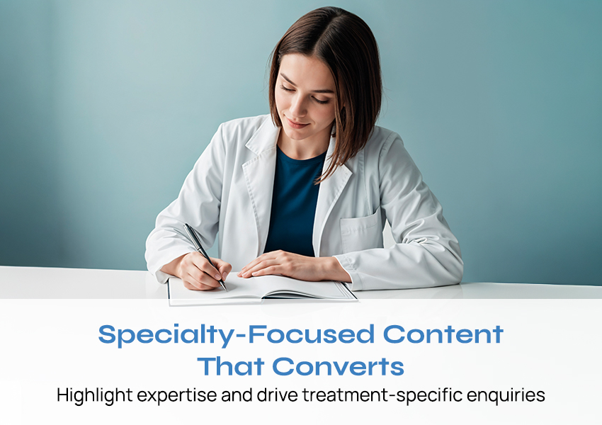 Specialities Content